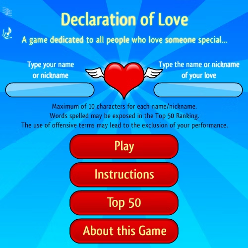 Declaration of Love