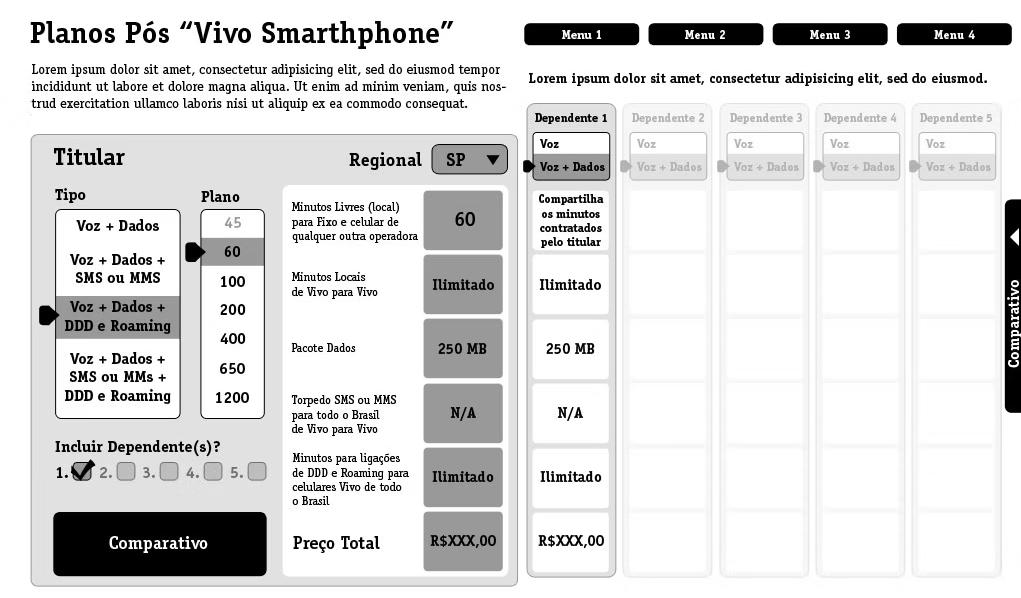 Planos Smartphone Vivo